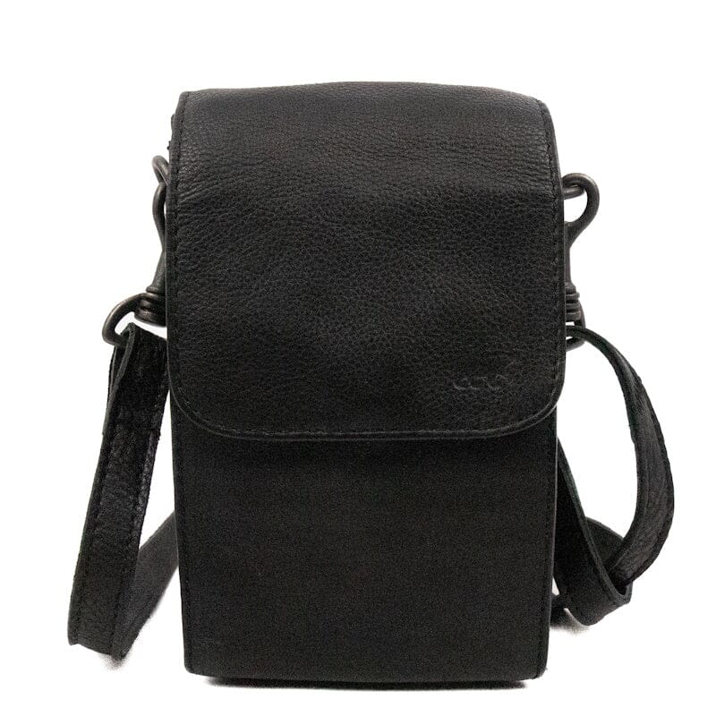 Bear Design Callisto Pelle Schoudertas - Telefoontas Robbie 2.0 Black