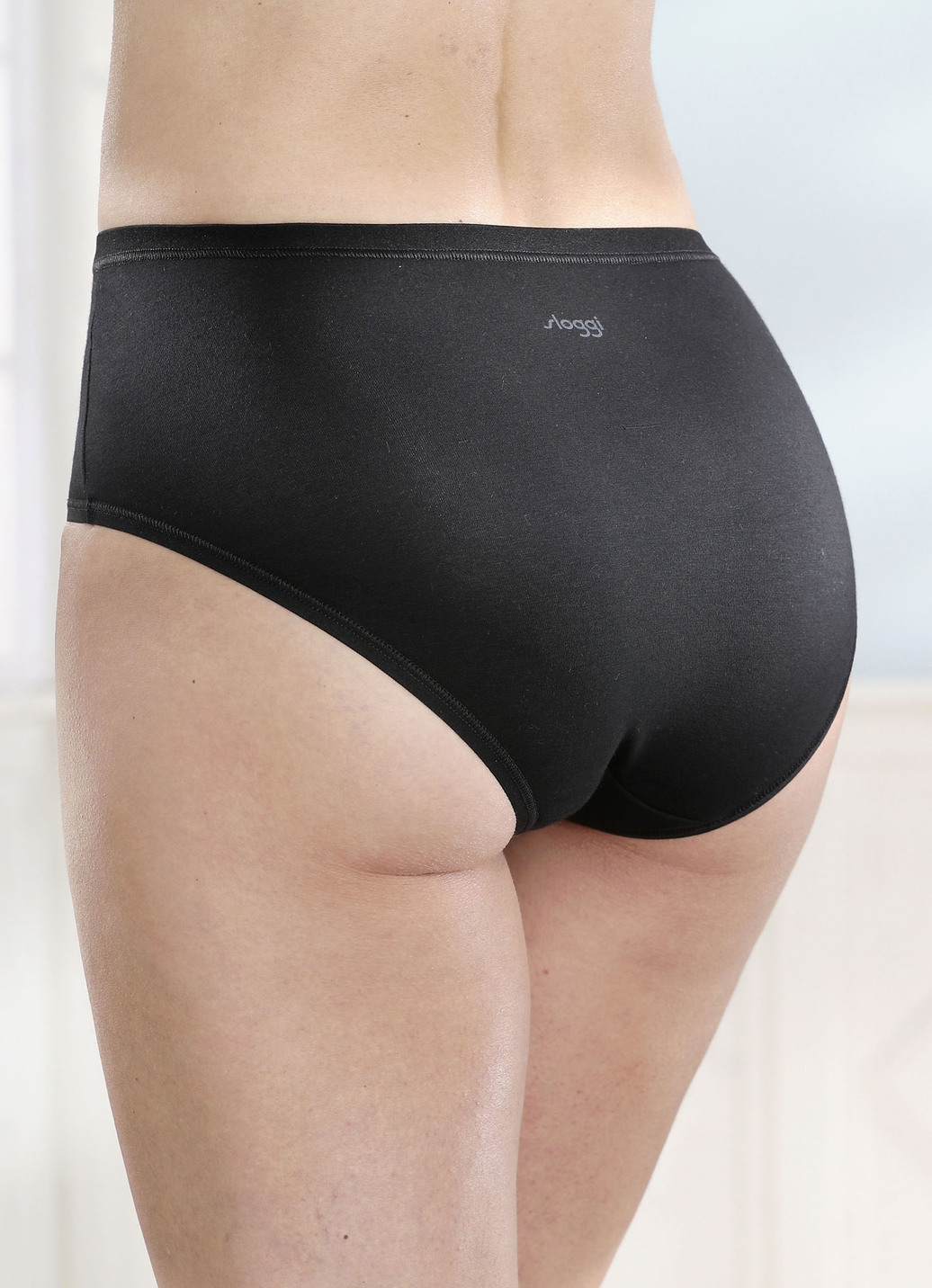Sloggi Dreierpack Slips mit BIO-Baumwolle