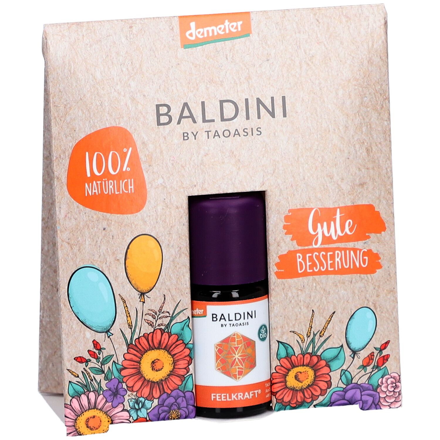 BALDINI BY TAOASIS Gute Besserung Mini-Duftset & Holzanhänger