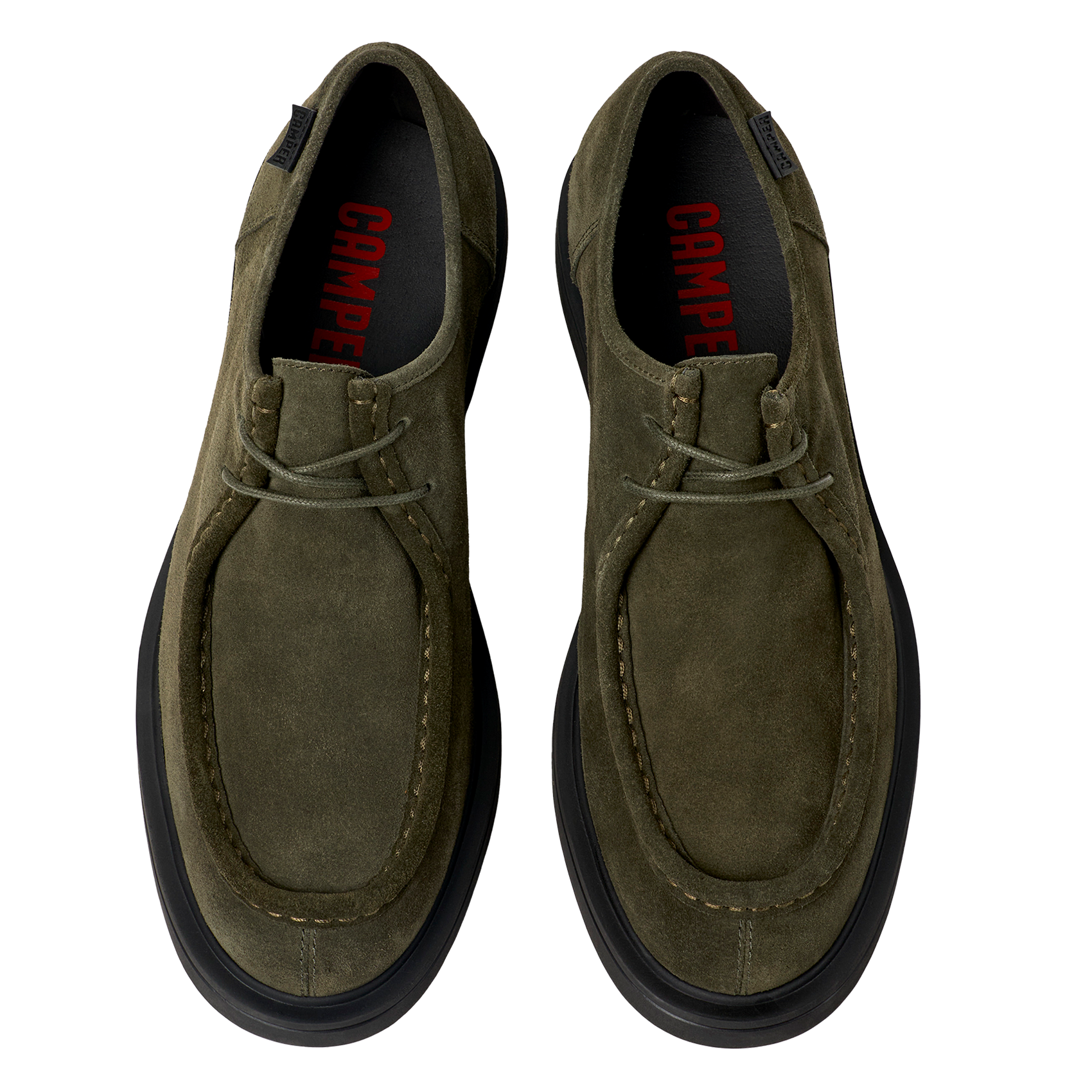 NORMAN - Mocassins en cuir| Vert