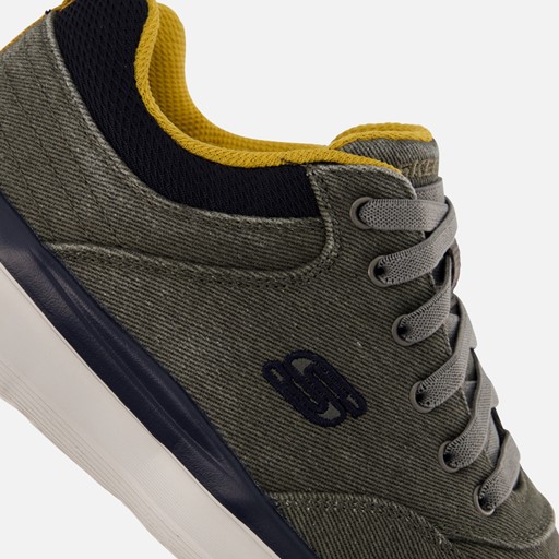 Skechers Delson 2.0 Sneakers grijs Textiel