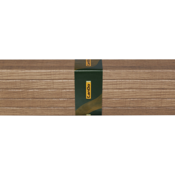Lattenwand Decowall MDF donker eiken, lengte 260 cm, 5 stuks