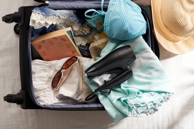 Equip Travel hårtørrer (mat sort)