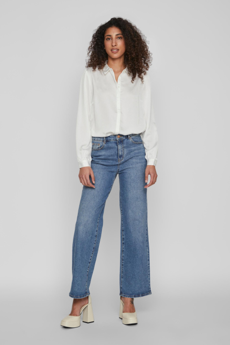 Vila witte dames blouse