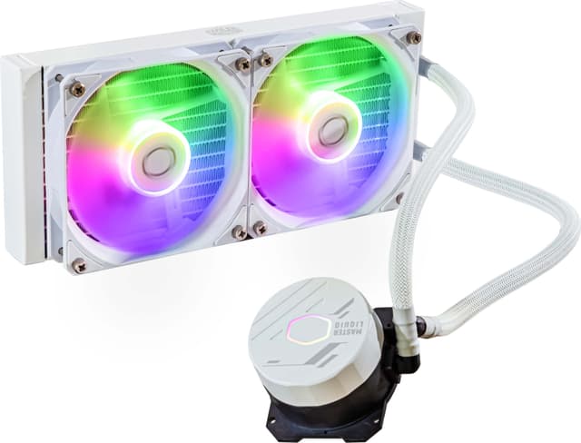 Cooler Master MASTERLIQUID 240L Core CPU vandkøler (hvid)