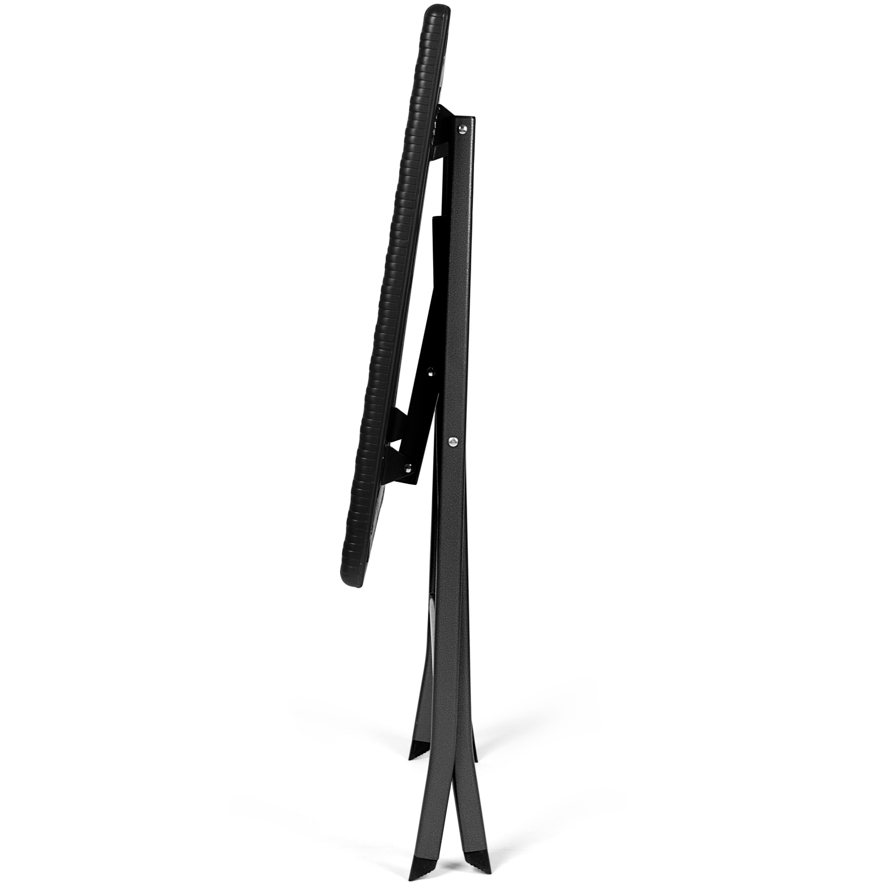 Vanage HDPE Rattantisch eckig schwarz, versch. Farben
