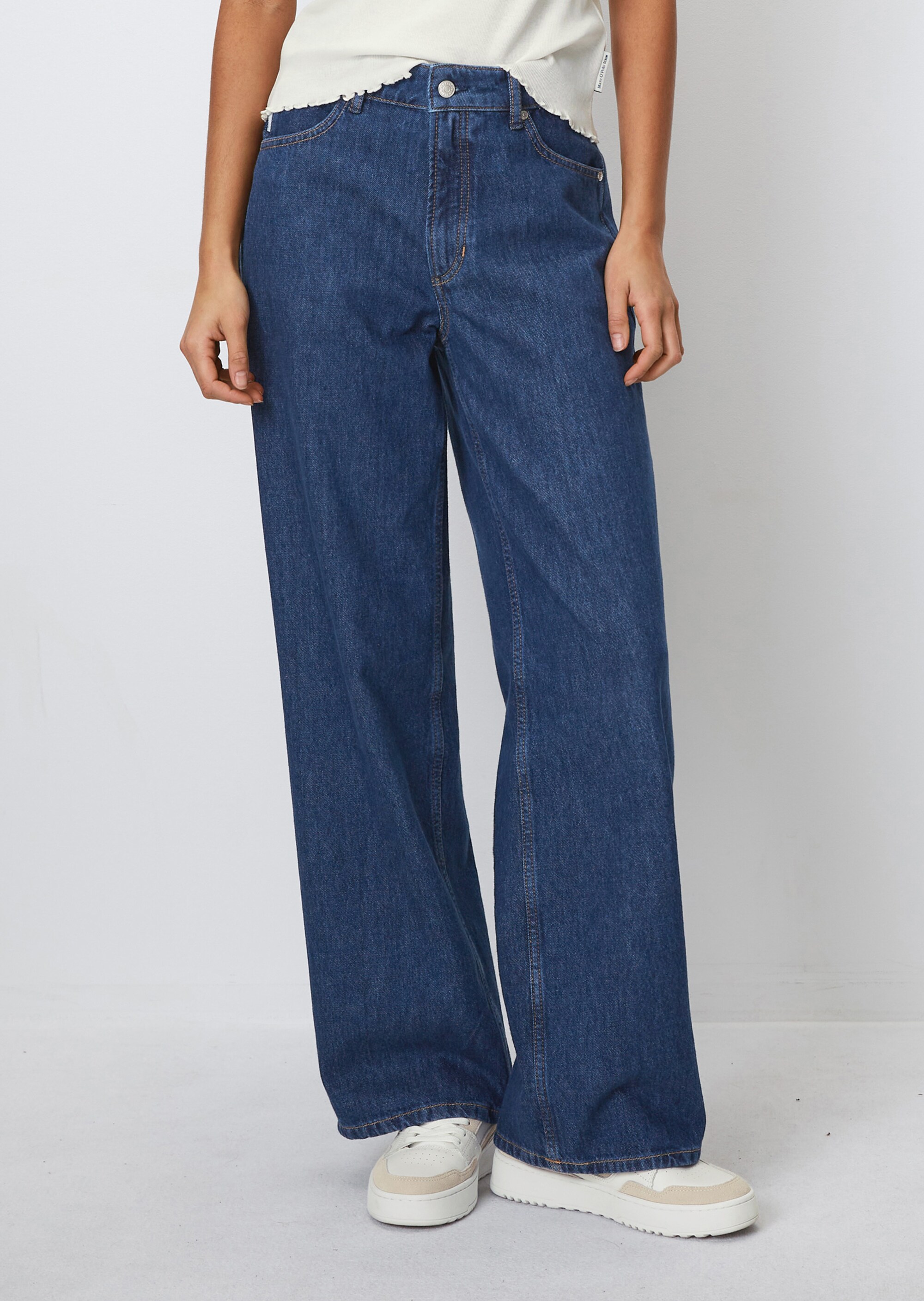 Jeans Modell TOMMA wide aus authentischem Rigid-Denim