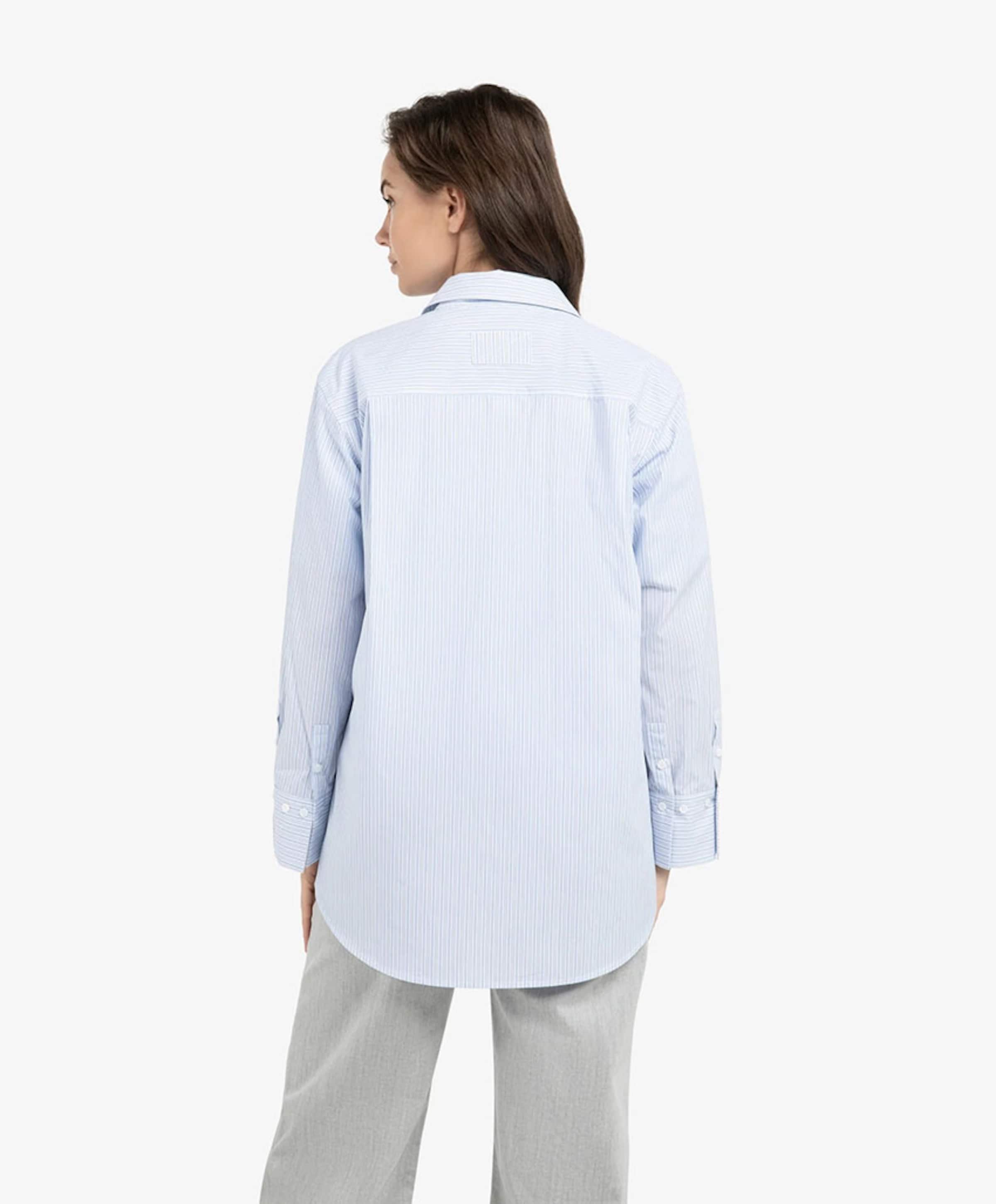 YAYA Dames blouse blauw