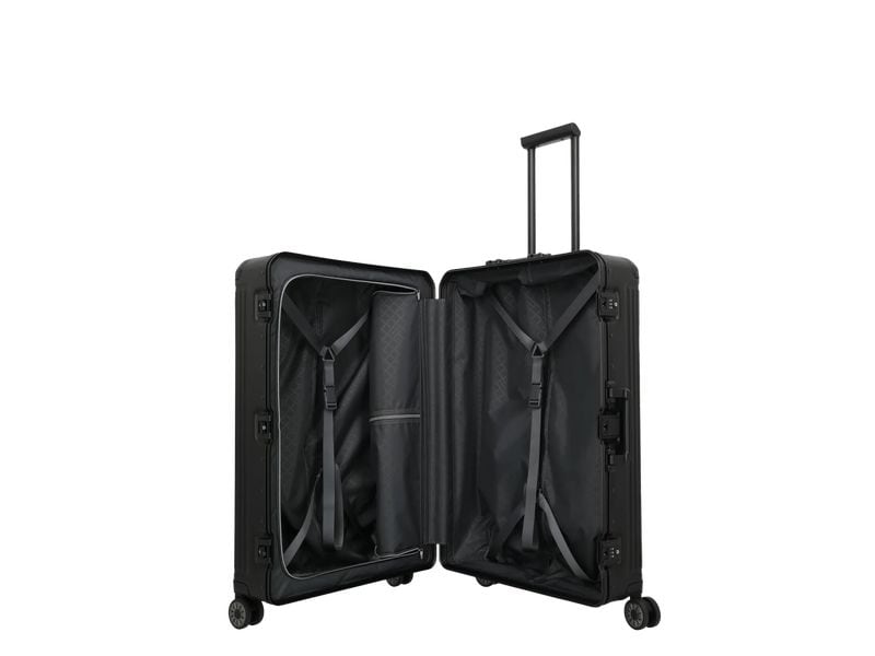 travelite Next Trolley L Schwarz Reisekoffer