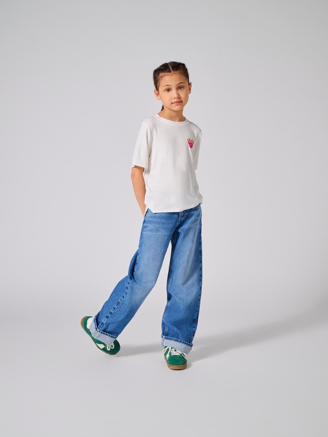 KOGHOPE Weiter Beinschnitt Jeans Medium Blue Denim