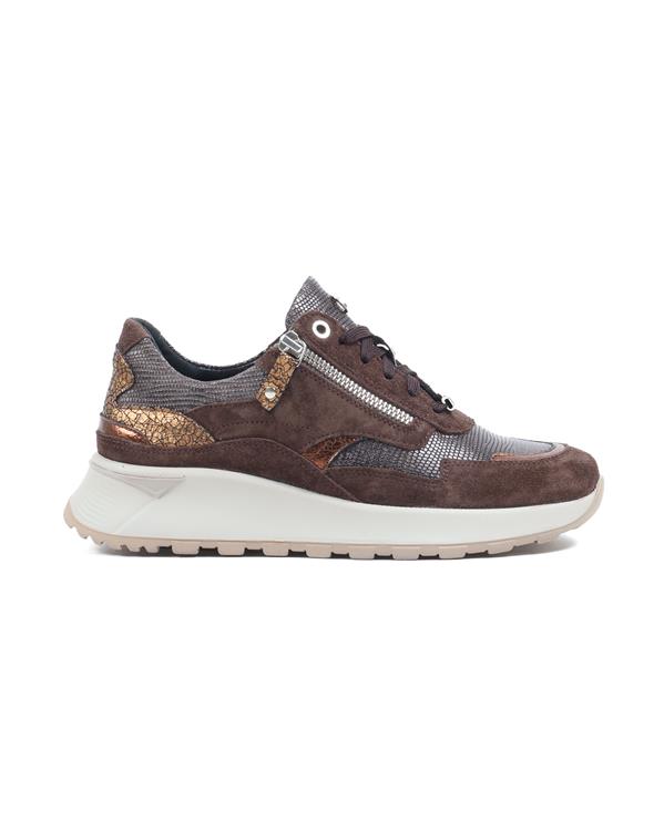 Footnotes 25.003 Wijdte K ChevreauPrintDarkBrown(4644WijdteK)