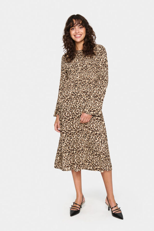 Saint Tropez GazelSZ Dress Black reg leo