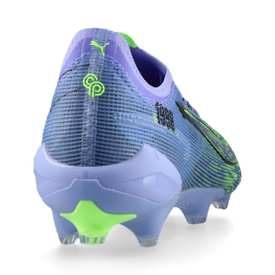 PUMA Ultra 5 Ultimate FG Christian Pulisic Chasing the Dream - Violet/Vert/Noir ÉDITION LIMITÉE