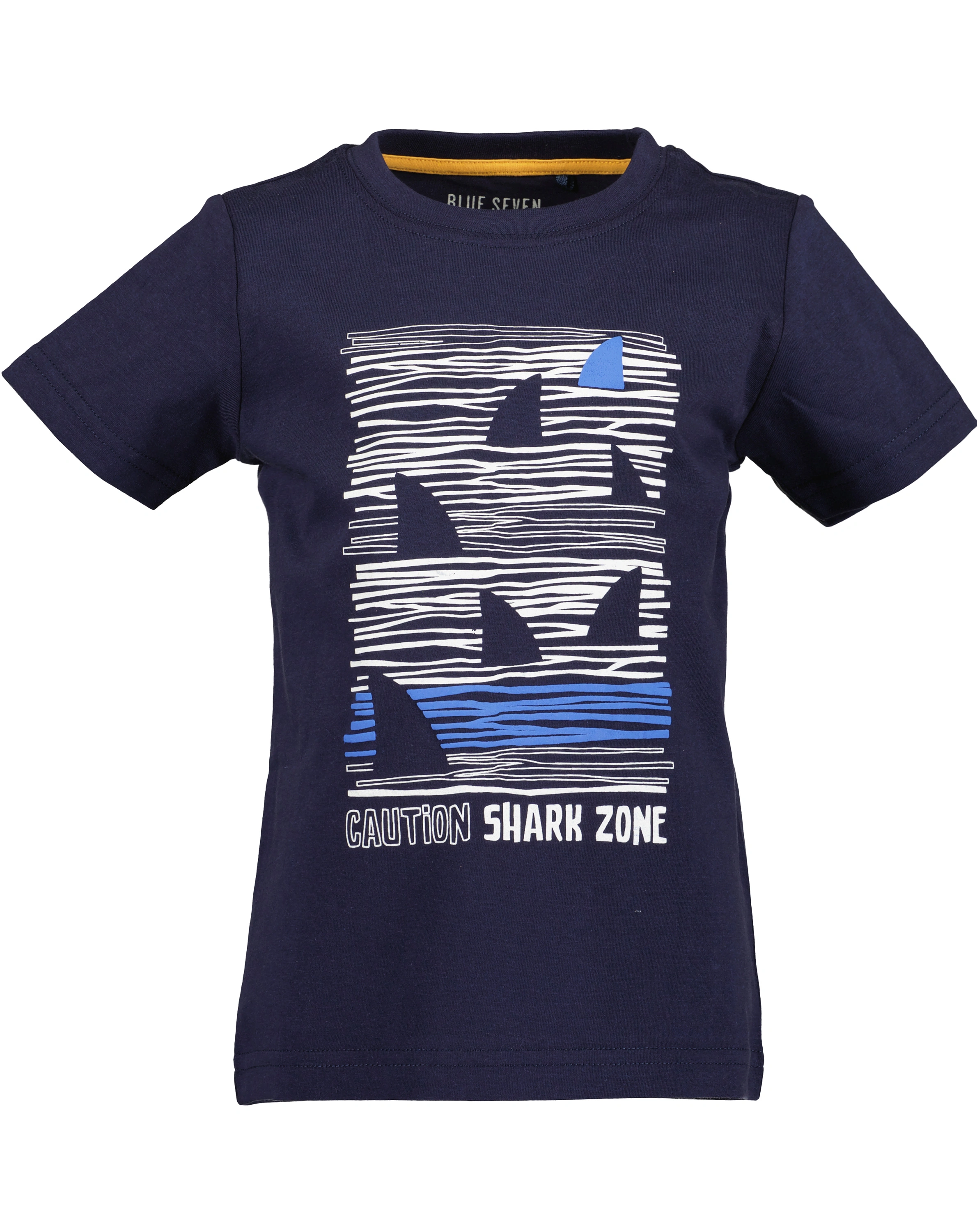 T-Shirt SHARK ZONE in nachtblau