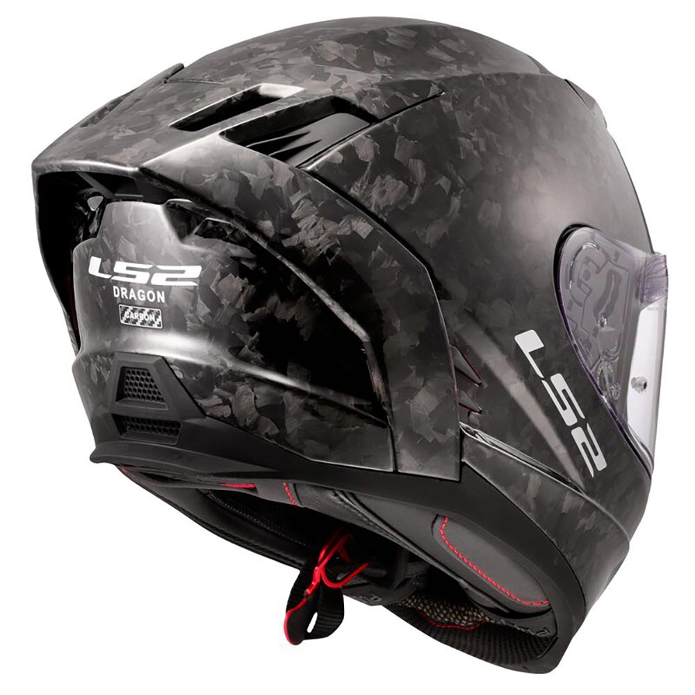 LS2 - Casque FF807 Dragon Forged Noir / Gris / Brillant