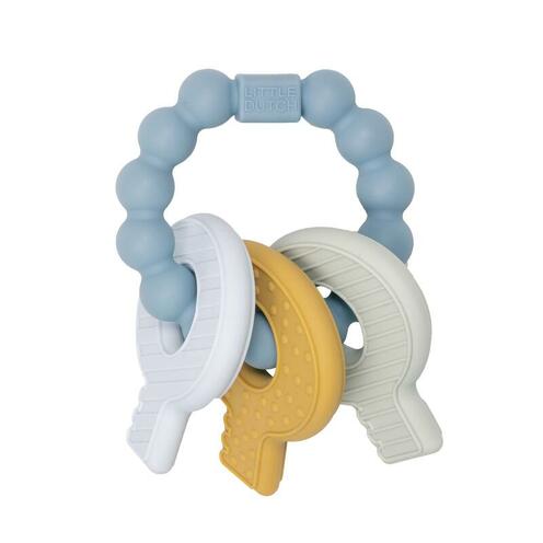 Jouet de dentition clefs Bleu - LITTLE DUTCH