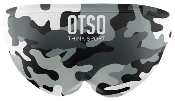 Maillot de Bain Otso Slip Camo Gris