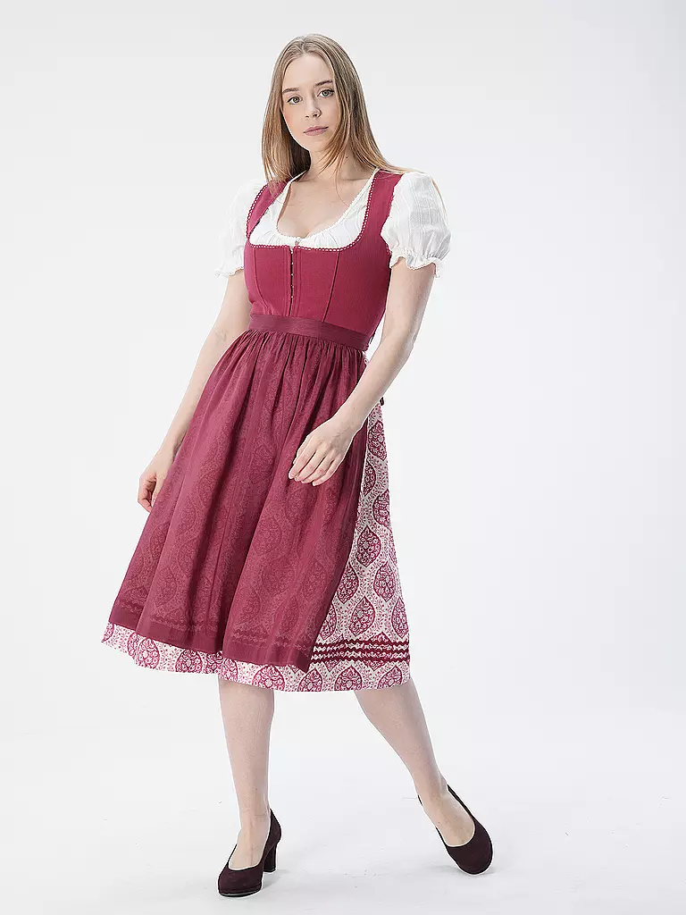 TRENTINI Dirndl  rot