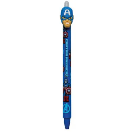 CADEJU GmbH Spiderman & Avengers Stift radierbar, 1 Stück, 6-fach sortiert