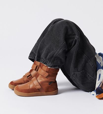 Bundgaard VinterStøvler - Basil Strap II - Tex - Cognac