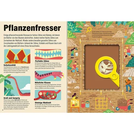Ravensburger Das Buch mit der Lupe: Dinosaurier - H20