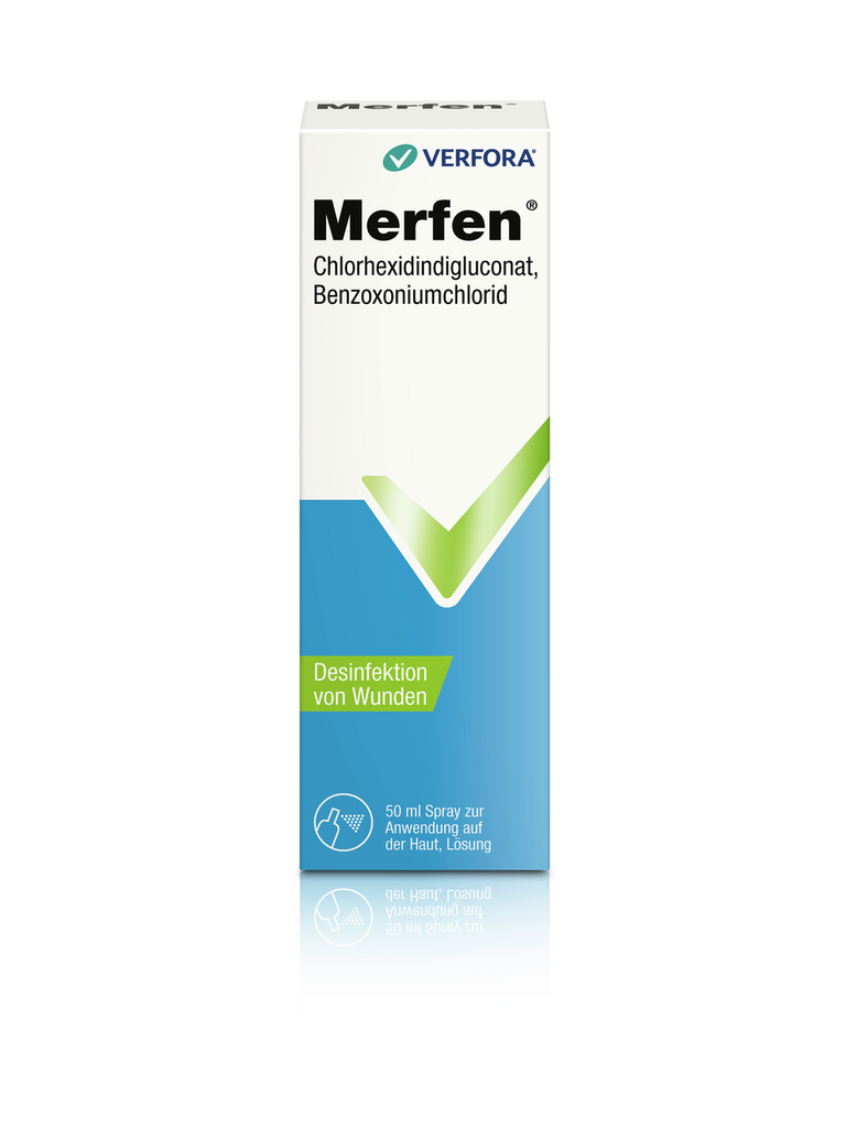 MERFEN wässerige Lösung wässrige Lös farblos Spr 50 ml