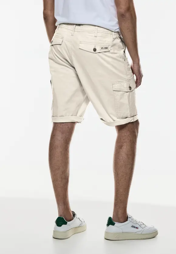 Regular Fit Cargoshorts - putty beige