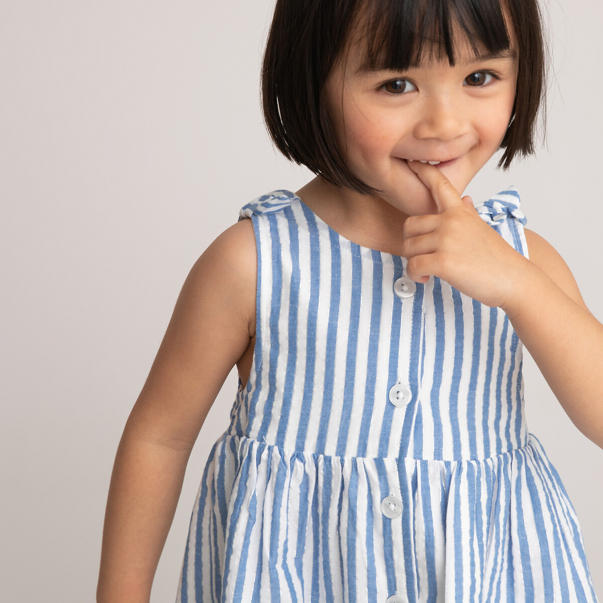 COLEÇÃO LA REDOUTE<br>Vestido listrado sem mangas