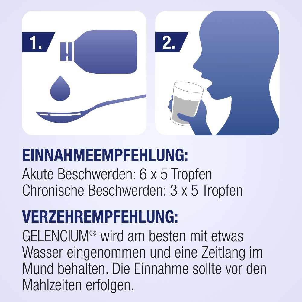 GELENCIUM® Tropfen bei rheumatischen Gelenkbeschwerden