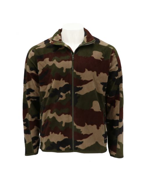Ardy's Fleece Vest Heren Camouflage - Vrijetijdskleding