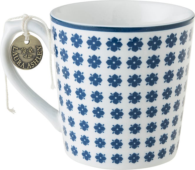 Laura Ashley mok Daisy blauw 0,35 L