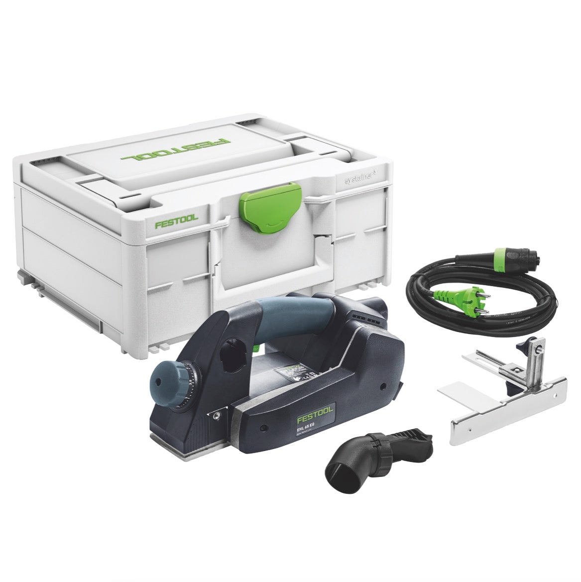 Festool EHL 65 EQ-Plus eenhandsschaafmachine 720 W 65 mm schaafbreedte + systainer (576247) - opvolger van 576601
