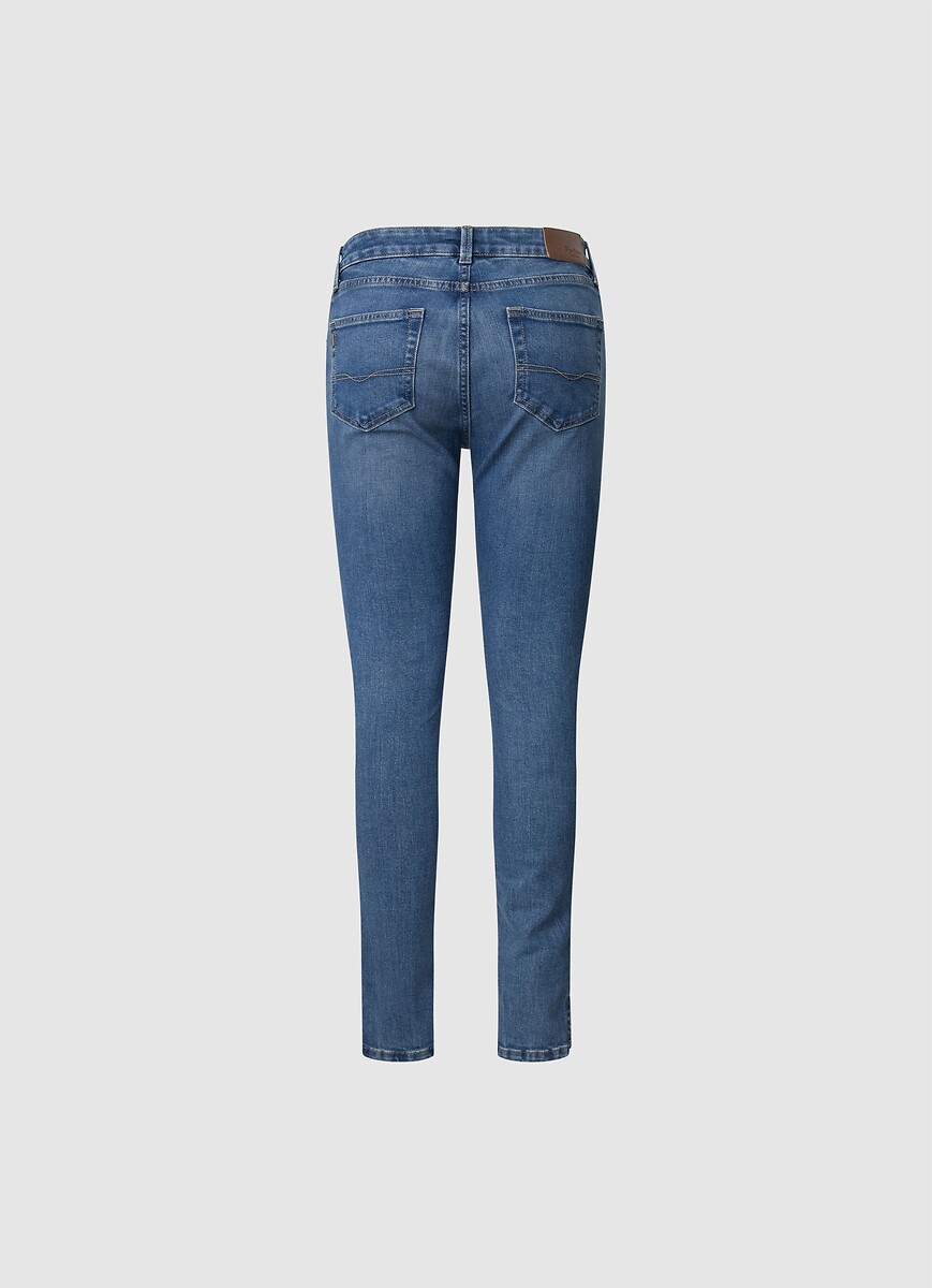 PEPE JEANS<br>Jeans skinny, cauda padrão