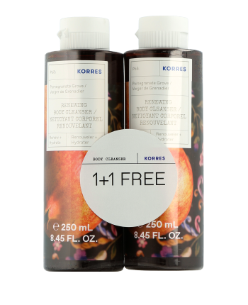 Korres Pomegranate Grove Set mit Renewing Body Cleanser 2 x 250ml