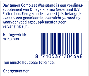 Davitamon Compleet Weerstand Dragees Multiverpakking 2x400ST