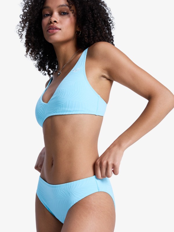 Roxy Palm Dreams Hipster Bas de bikini hipster Bleu Femme