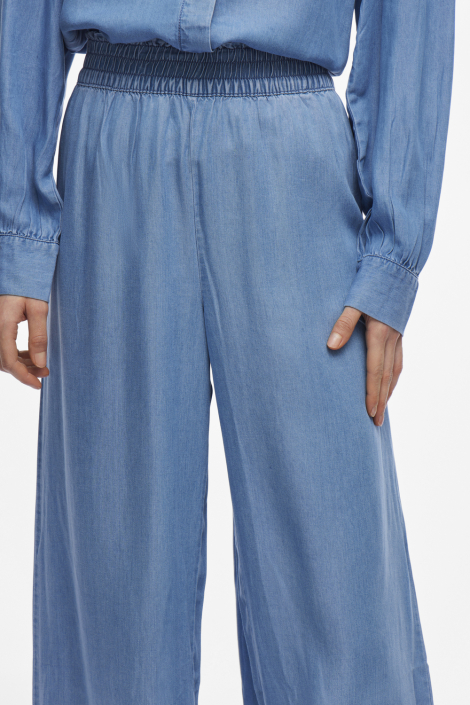 Vila blauwe dames broek