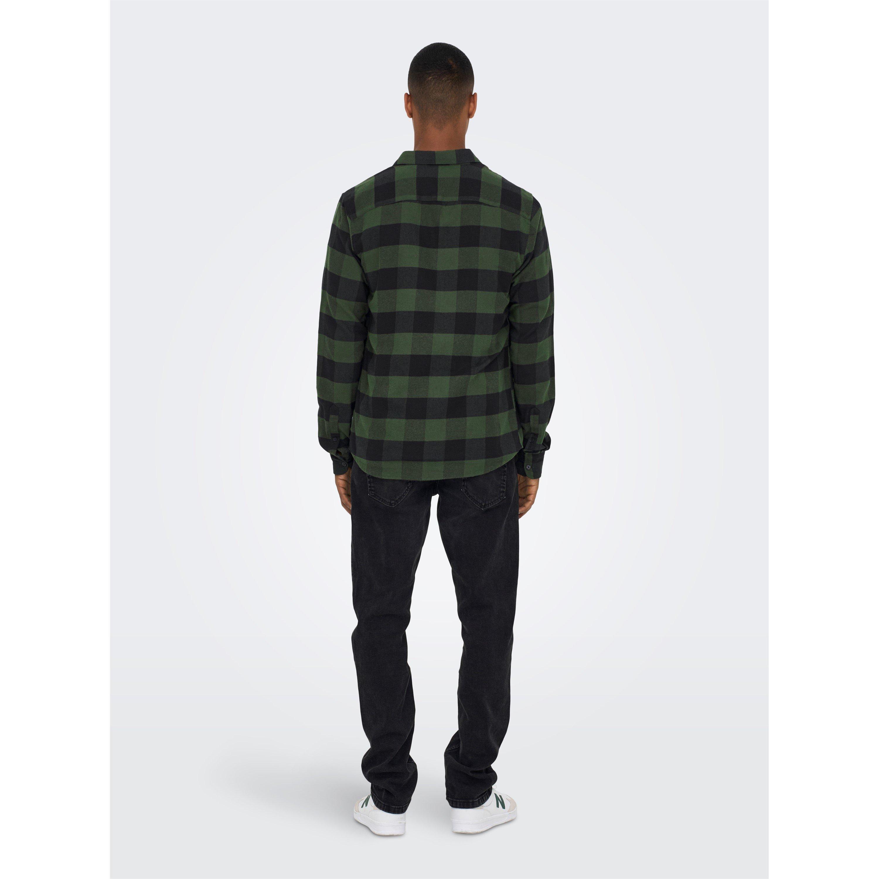 Only and Sons Long Sleeve Check Shirt