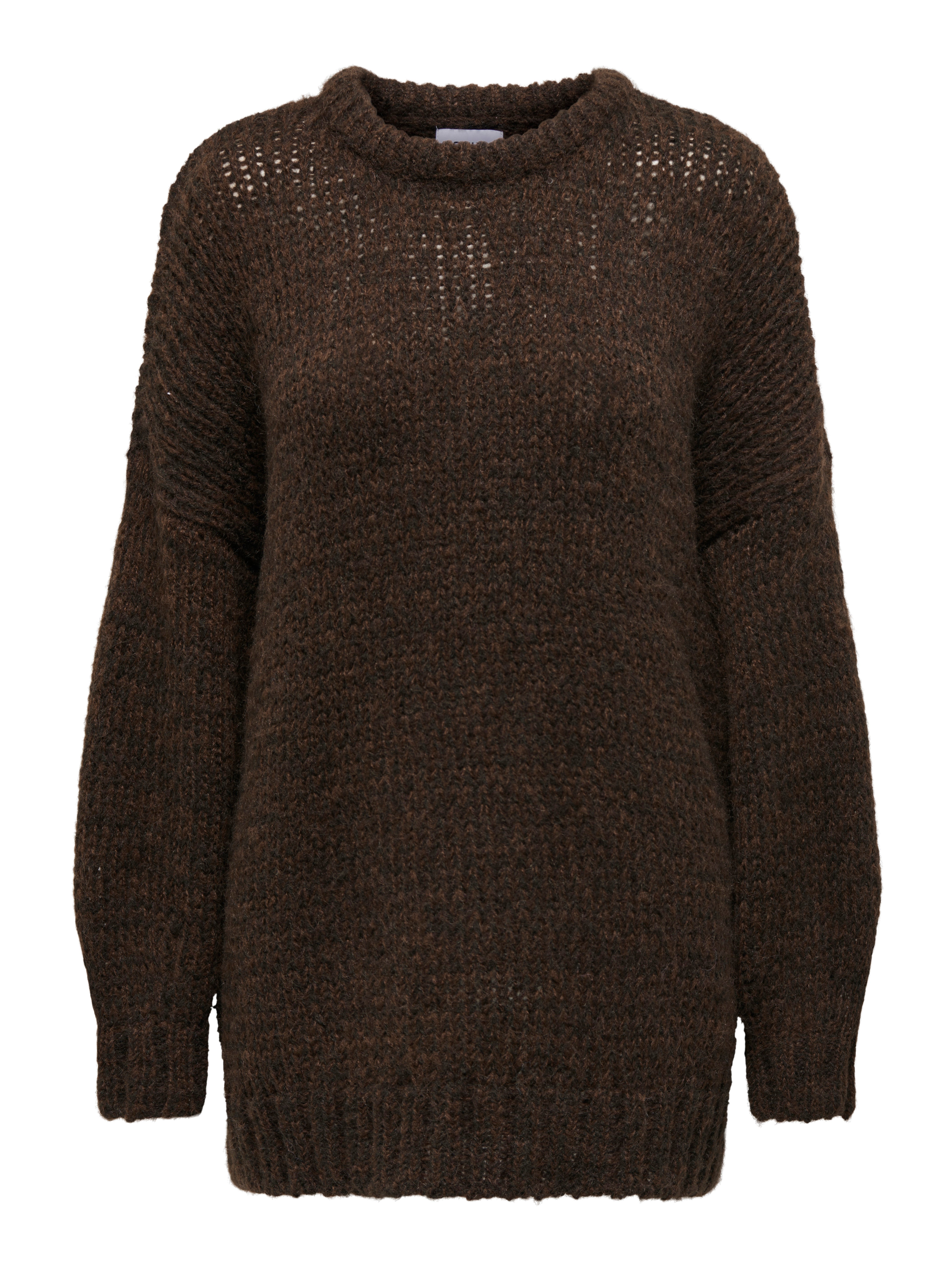 ONLMINNI Strickpullover Chestnut