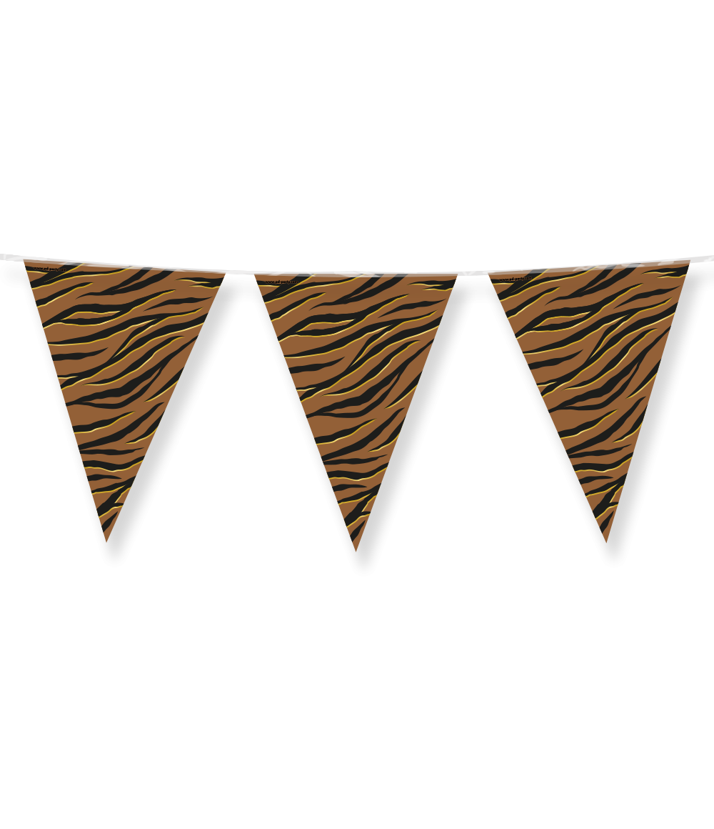 Bruin Zwarte Slinger Zebra Print 10m