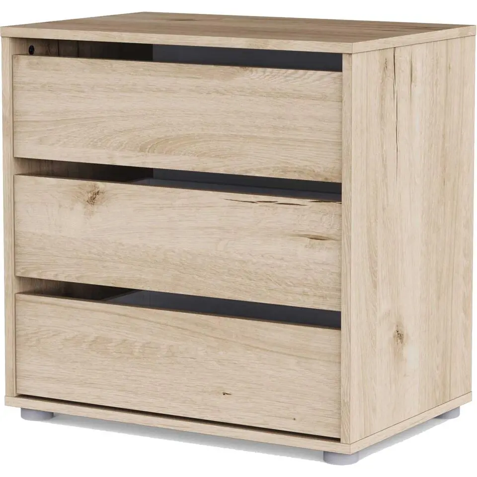 Ladekast Blokty - 60x40x58cm - 3 lades - eikdecor
