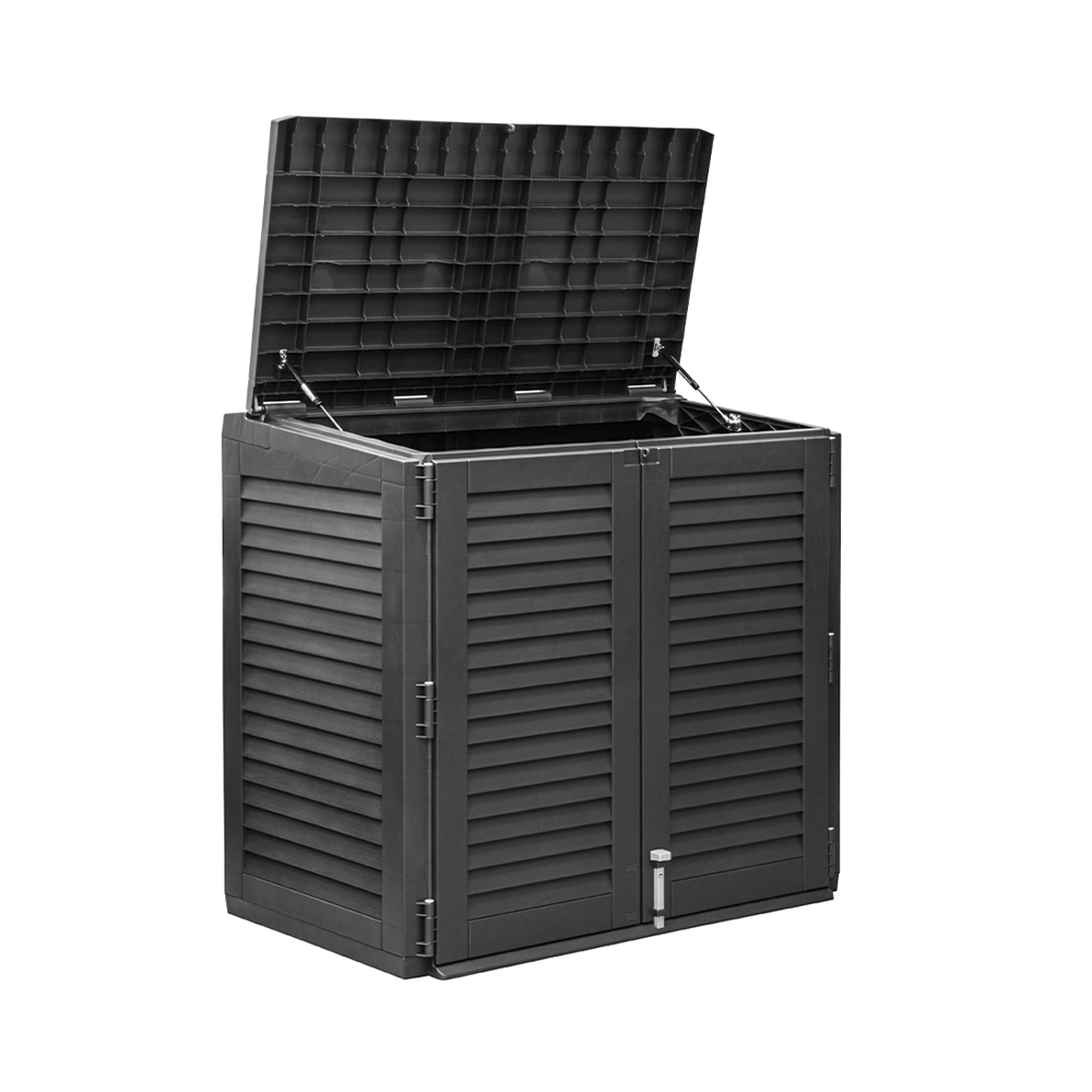 WeberGarden Maxibox mit 2 Türen 117 x 74 x H110 cm anthrazit