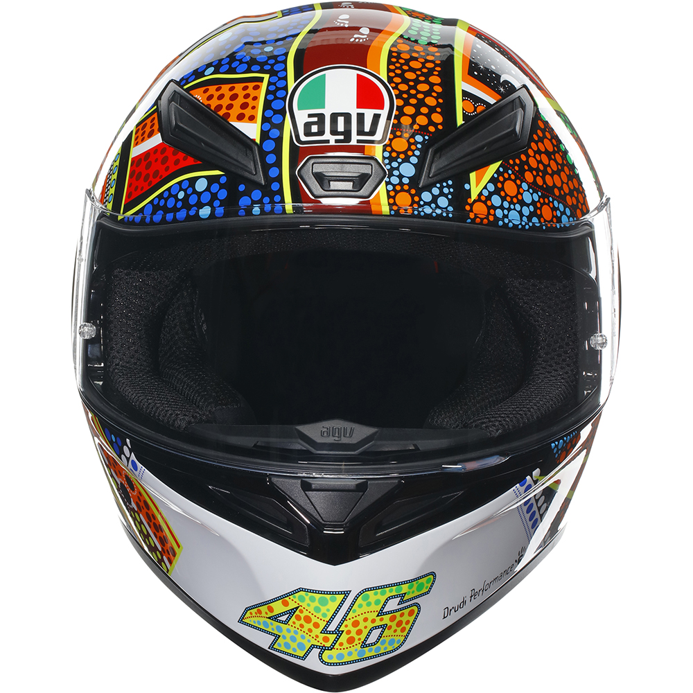 AGV - Casque K1 S Dreamtime Bleu / Orange / Multicolore