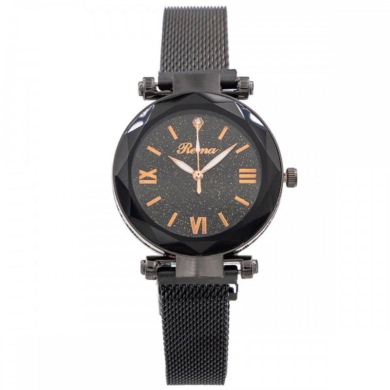 Montre Femme CHTIME bracelet Acier Noir
