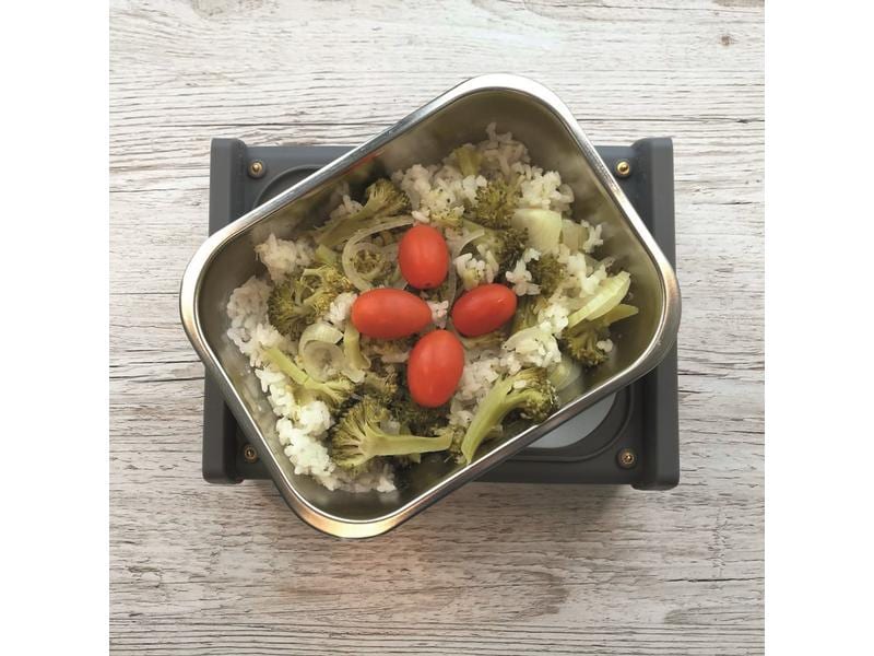 Koenig Lunchbox HeatsBox Grau Intelligente heizbare Lunchbox