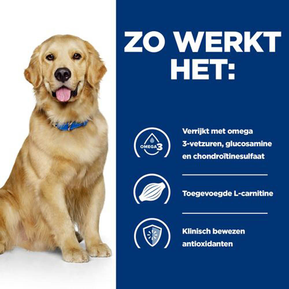 Hill's Prescription Diet Mobility j/d - Hondenvoer - 0.37 Kilogram - kip