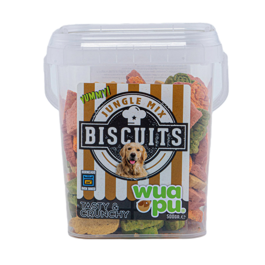 Biscoitos Wuapu Jungle Mix 500g