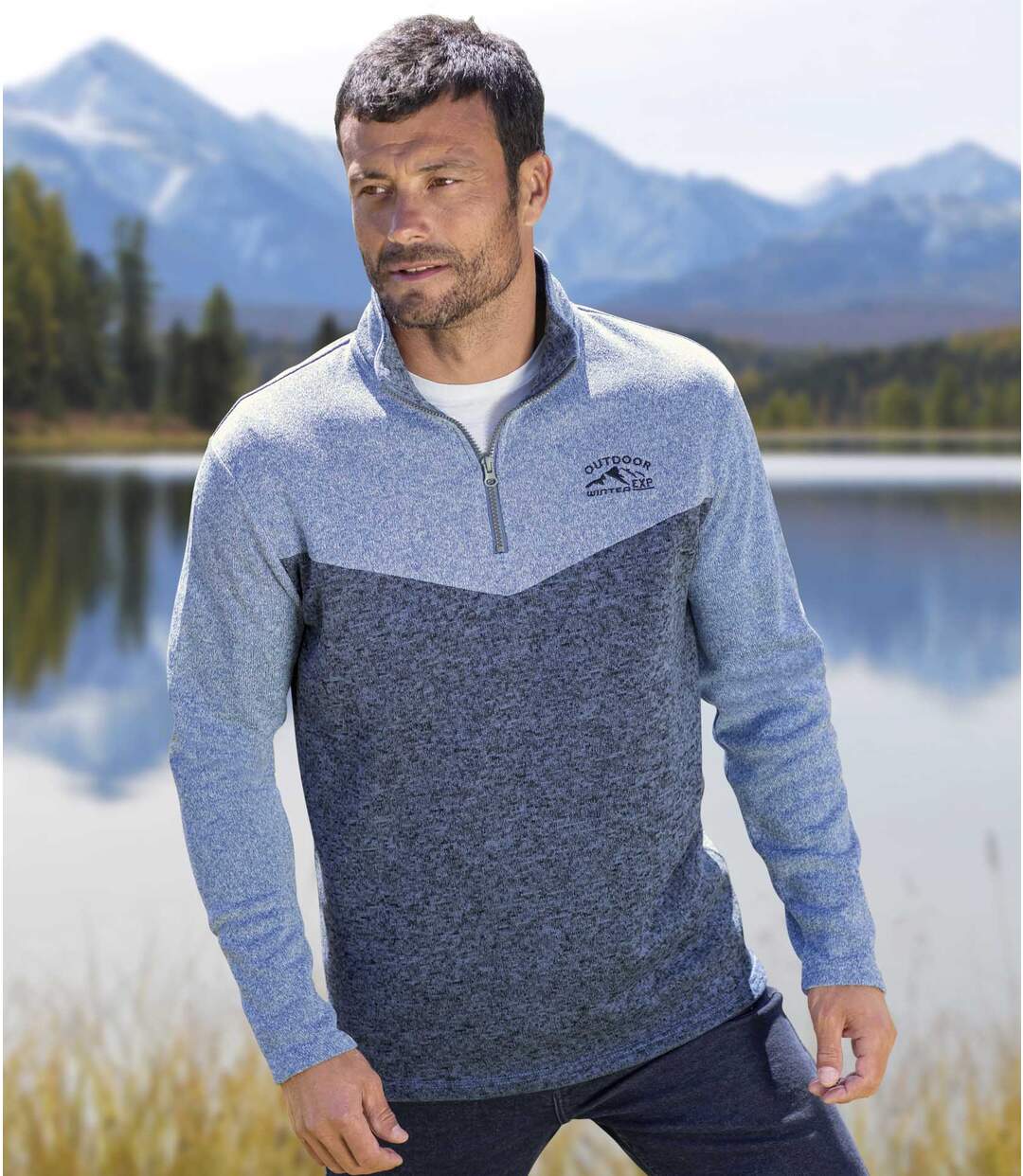 Lot de 2 Sweats Molleton Atlas®