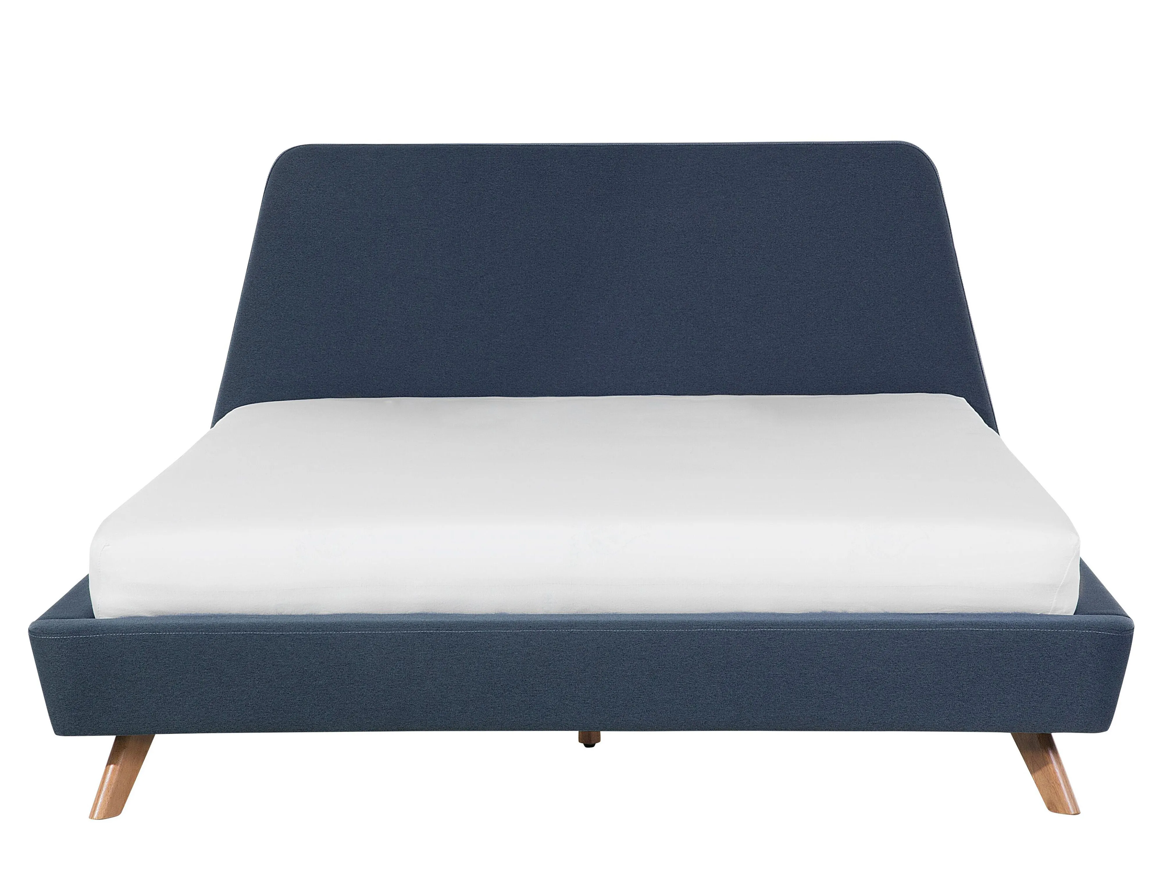 Bed Stof VIENNE 160 x 200 cm Donkerblauw