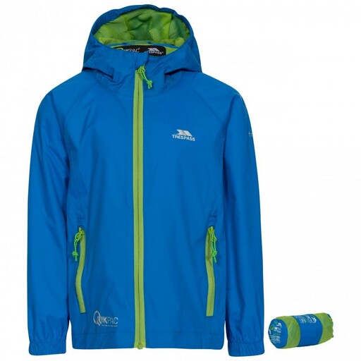 Jaqueta impermeável / Capa de chuva dobrável Modelo Qikpac Trespass